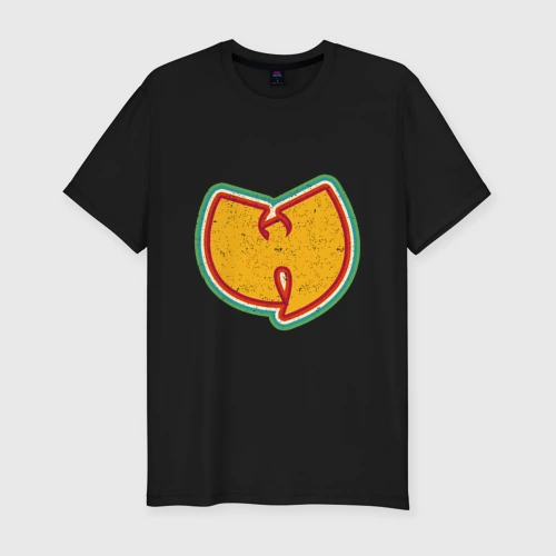 Мужская футболка хлопок Slim Wu-Tang Colors