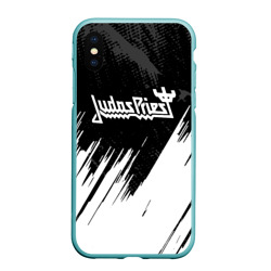 Чехол для iPhone XS Max матовый Judas Priest metal