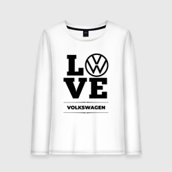 Женский лонгслив хлопок Volkswagen Love Classic