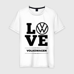 Мужская футболка хлопок Volkswagen Love Classic