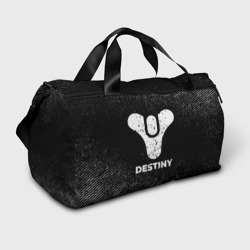 Сумка спортивная 3D Destiny с потертостями на темном фоне