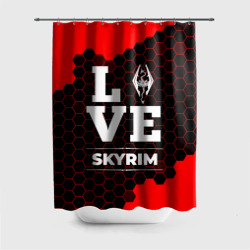 Штора 3D для ванной Skyrim Love Классика