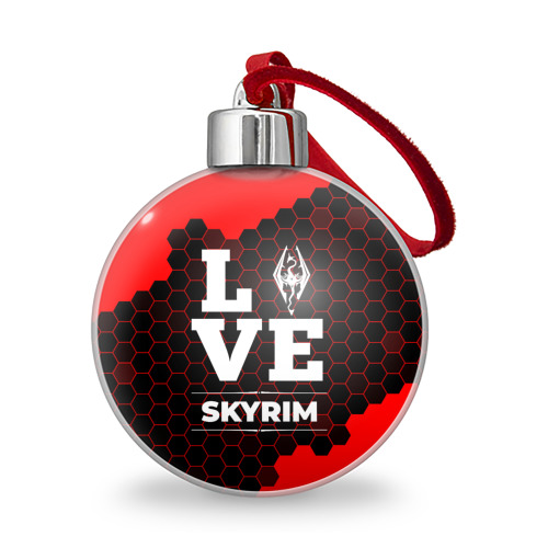 Ёлочный шар Skyrim Love Классика