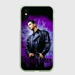 Чехол для iPhone XS Max матовый Depeche Mode - Dave Gahan