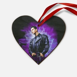 Деревянная игрушка Сердце Depeche Mode - Dave Gahan