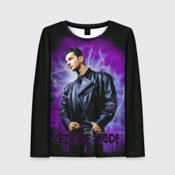 Женский лонгслив 3D Depeche Mode - Dave Gahan