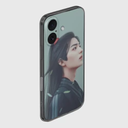 Чехол для iPhone 16 силиконовый с защитой камеры Неукротимый Вей Ин - фото 2