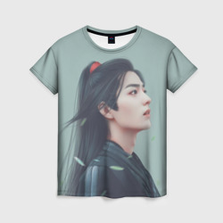 Женская футболка 3D Неукротимый Вей Ин