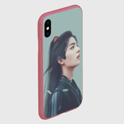 Чехол для iPhone XS Max матовый Неукротимый Вей Ин - фото 2