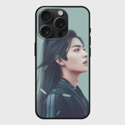 Чехол силиконовый для Apple iPhone 15 Pro матовый Неукротимый Вей Ин