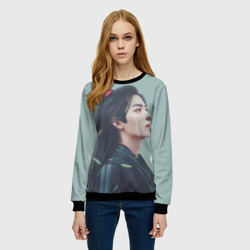 Женский свитшот 3D Неукротимый Вей Ин - фото 2