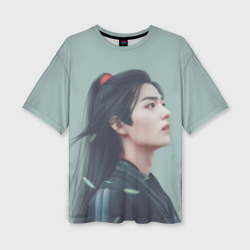 Женская футболка oversize 3D Неукротимый Вей Ин