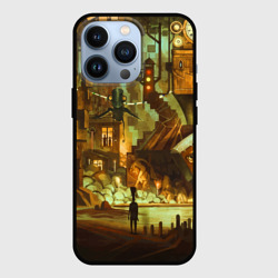 Чехол для iPhone 13 Pro Cool Steampunk painting