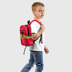 Детский рюкзак 3D Чикаго Блэкхокс форма - фото 2