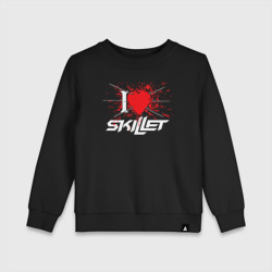 Детский свитшот хлопок Skillet Сердце