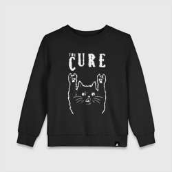 Детский свитшот хлопок The Cure рок кот