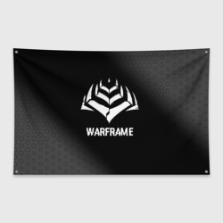 Флаг-баннер Warframe Glitch - на темном фоне