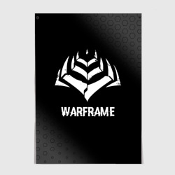 Постер Warframe Glitch - на темном фоне