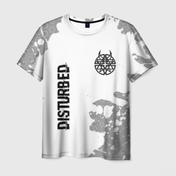 Disturbed Glitch на светлом фоне – Мужская футболка 3D с принтом купить со скидкой в -26%