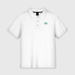 Женское поло хлопок Стартовый экран ZX Spectrum 128