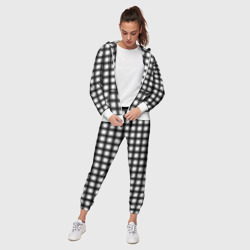 Женский костюм 3D Black and white trendy checkered pattern - фото 2