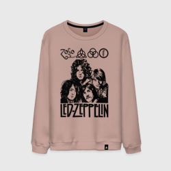 Мужской свитшот хлопок Led Zeppelin Black