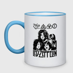 Кружка двухцветная Led Zeppelin Black