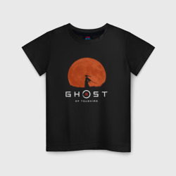 Детская футболка хлопок Призрак Цусимы|Ghost of Tsushima