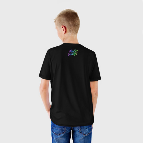 Детская футболка 3D Daft punk фанк, цвет 3D печать - фото 4