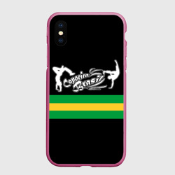 Чехол для iPhone XS Max матовый Капоэйра