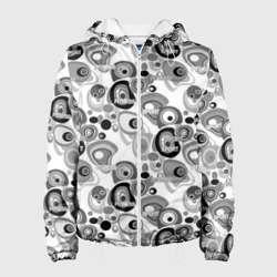 Женская куртка 3D Black and white sport pattern