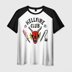 Мужская футболка 3D+ Stranger Things HellFire Club