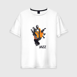 Женская футболка хлопок Oversize Jazz - Africa