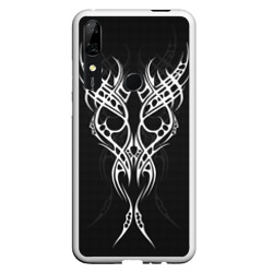 Чехол для Honor P Smart Z Титуировки на карбоне
