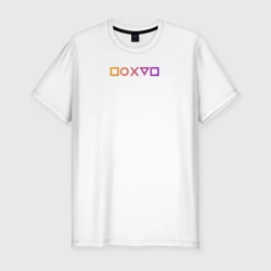 Мужская футболка хлопок Slim Пофиг - По**й