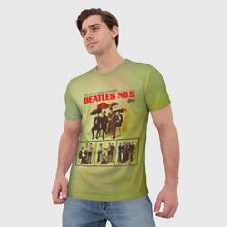 Мужская футболка 3D Beatles N0.5 - фото 2