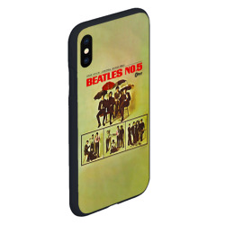 Чехол для iPhone XS Max матовый Beatles N0.5 - фото 2