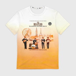 Мужская футболка 3D The Beatles Blackpool And Paris 1964-'65