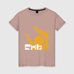 Светящаяся женская футболка Half life - city 17