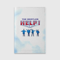 Обложка для паспорта матовая кожа The Beatles Help!