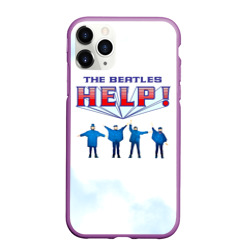 Чехол для iPhone 11 Pro Max матовый The Beatles Help!