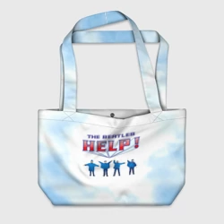 Пляжная сумка 3D The Beatles Help!