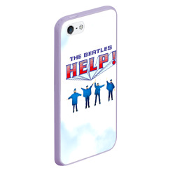 Чехол для iPhone 5/5S матовый The Beatles Help! - фото 2