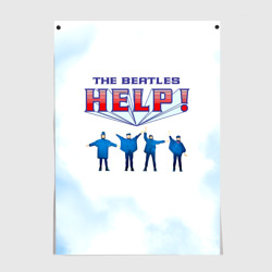 Постер The Beatles Help!