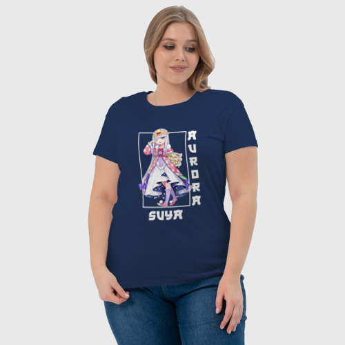 Женская футболка хлопок Сонная Аврора - фото 6