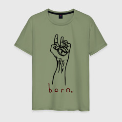 Half life - born – Мужская футболка хлопок с принтом купить со скидкой в -20%