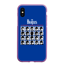 Чехол для iPhone XS Max матовый The Beatles - A Hard Day's Night