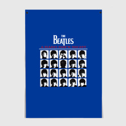 Постер The Beatles - A Hard Day's Night