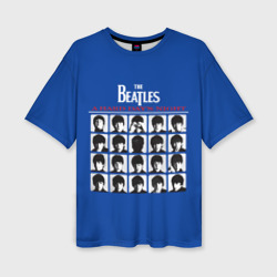 Женская футболка oversize 3D The Beatles - A Hard Day's Night