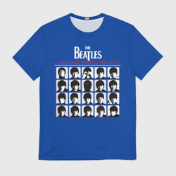 Мужская футболка 3D The Beatles - A Hard Day's Night